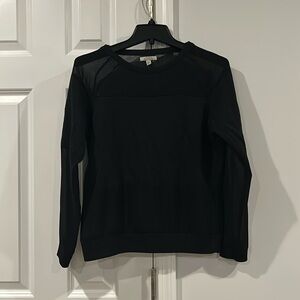 Zara Long Sleeve Black Shirt